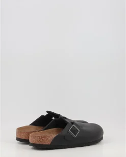 Zuecos Birkenstock Boston Bs Negro