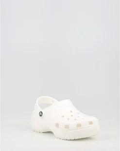 Zuecos Crocs Classic Platform Clog 206750 Blanco