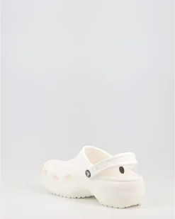 Zuecos Crocs Classic Platform Clog 206750 Blanco