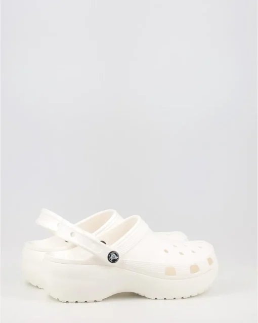Zuecos Crocs Classic Platform Clog 206750 Blanco